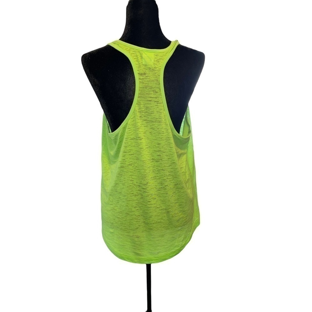 Victoria Secret Neon Green Muscle Tanks - Picture 3 of 8